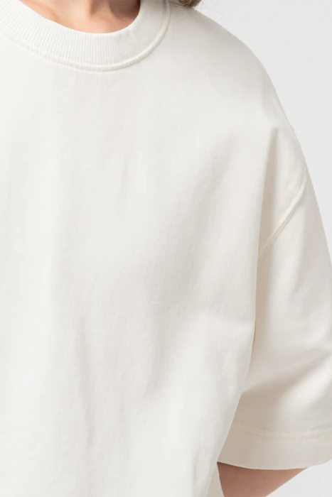 Power Tee - Twill Jersey Milk