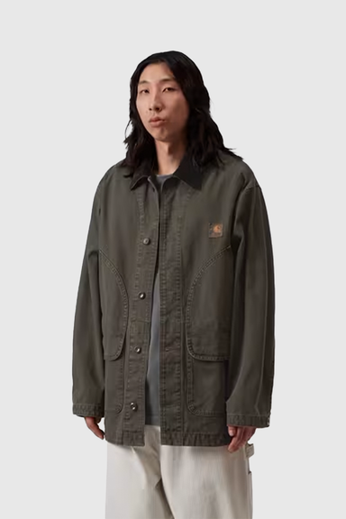 Prescott Coat - Oxide Green / Black