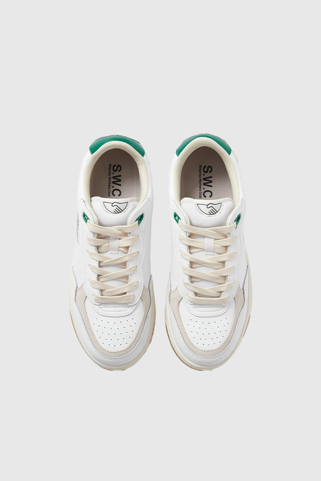 Pro Cup 01 Leather - White / Green