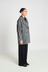 Purpose Coat - Black Herringbone