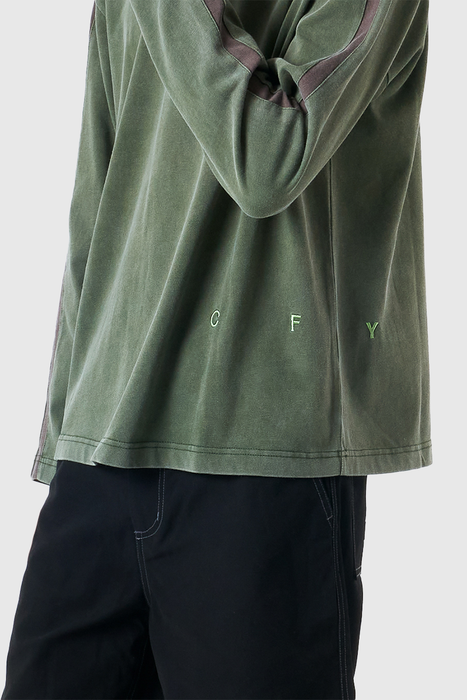 Racer Heavy LS Tee - Green