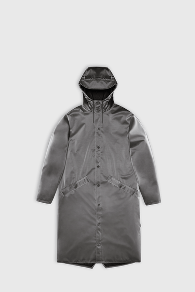 Longer Jacket - Metallic Grey