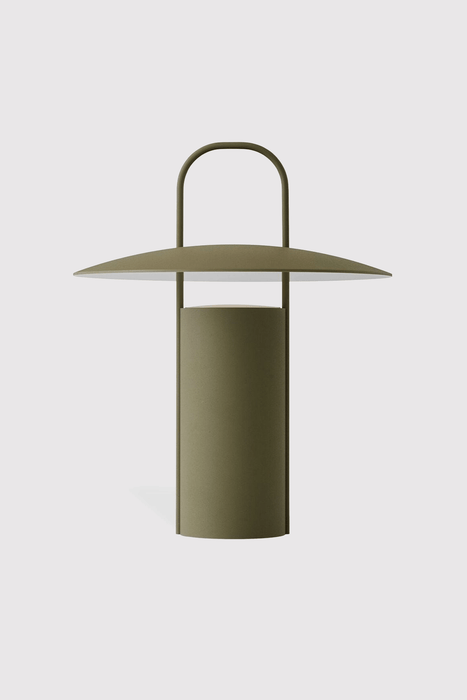 Ray Portable Table Lamp - Dusty Green