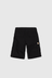 Regular Cargo Short - Black Rinsed