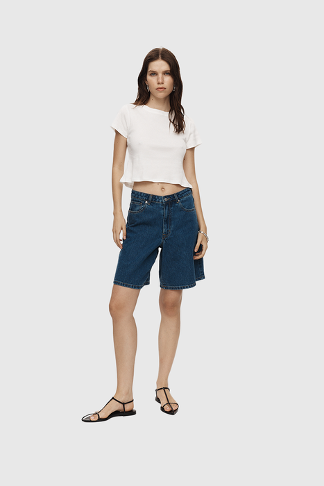 Relaxed Jean Short - Heritage Blue