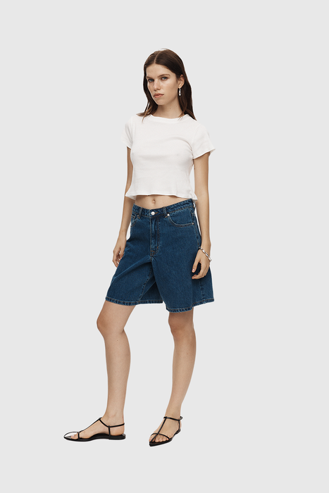 Relaxed Jean Short - Heritage Blue