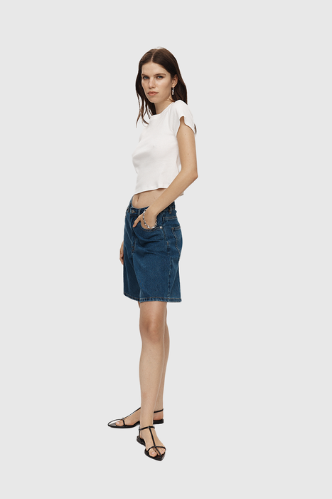 Relaxed Jean Short - Heritage Blue