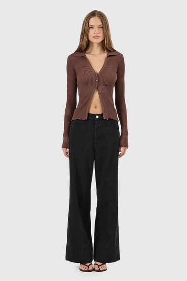 Relaxed Sailor Jean Long - Noir