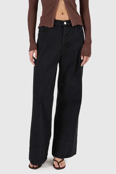 Relaxed Sailor Jean Long - Noir