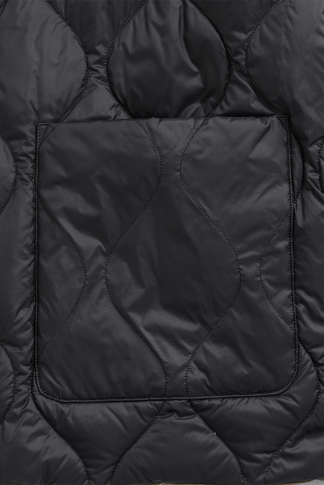 Reversible MA-1 Type Down Jacket - Crazy Olive / Black