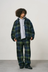 Reversible Sherpa Plaid Jacket - Plaid / Black