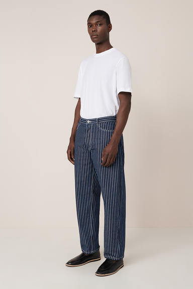 Riley Jeans - Chalk Stripe