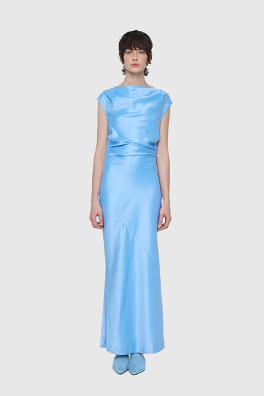 Rina Maxi Dress - Sky Blue