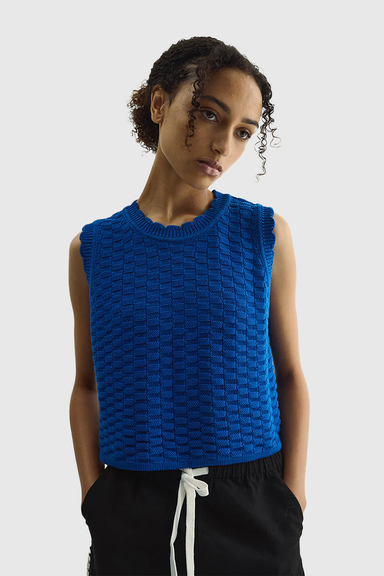 Ruth Top - Cobalt
