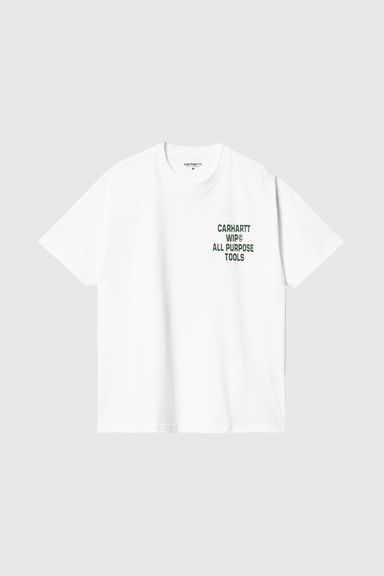 S/S Cross Screw T-Shirt - White