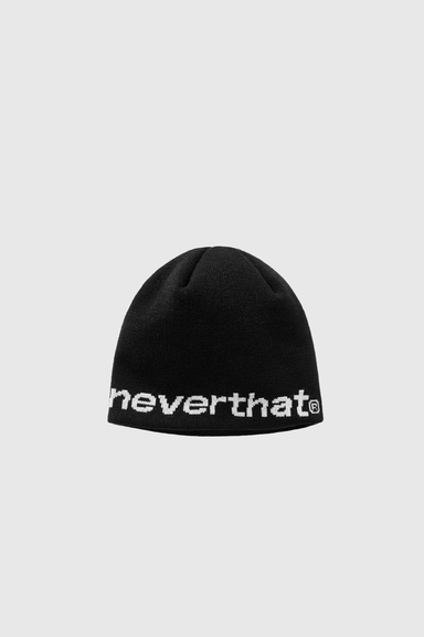 SP-Logo No Cuff Beanie - Black