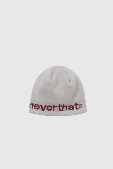 SP-Logo No Cuff Beanie - Off White