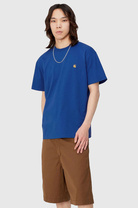 S/S Chase T-Shirt - Acapulco / Gold