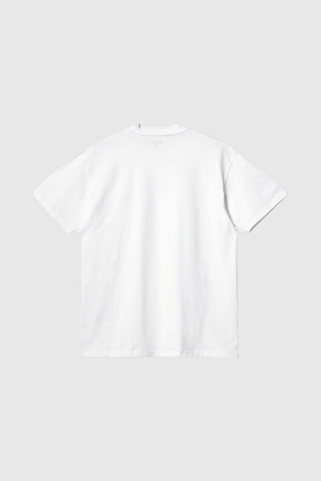 S/S Chase T-Shirt - White / Gold