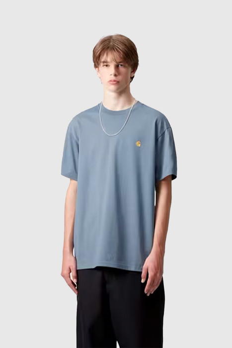 S/S Chase T-Shirt - Angelite / Gold