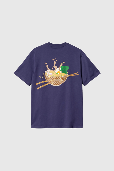 S/S Noodle Soup T-Shirt - Aura