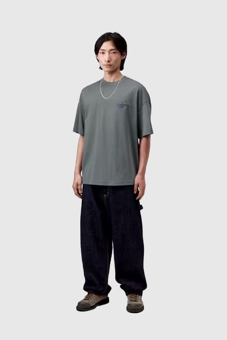 S/S Signature Script T-Shirt - Silver Pine / Jupiter