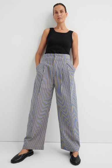 Sculpt Pant - Landscape Check