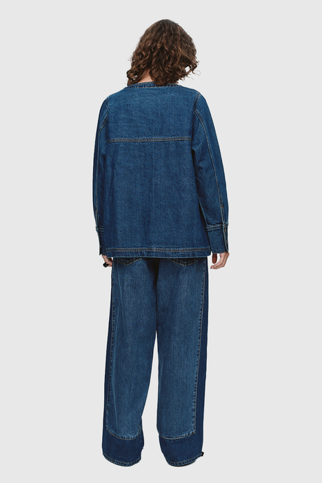 Seam Shirt - Washed Indigo