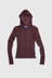 Segment Hooded Top - Garnet