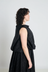 Self Portrait Top - Black Spot Jacquard