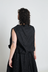 Self Portrait Top - Black Spot Jacquard