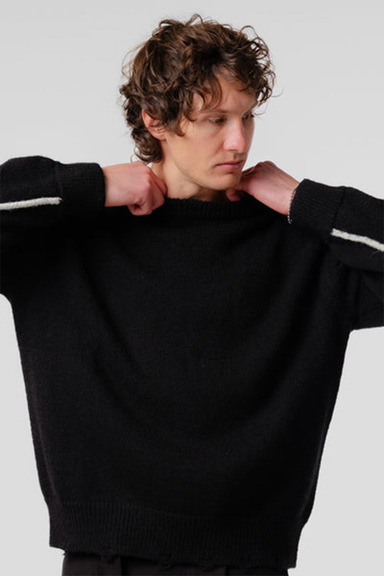 Session Knit - Black / Bone