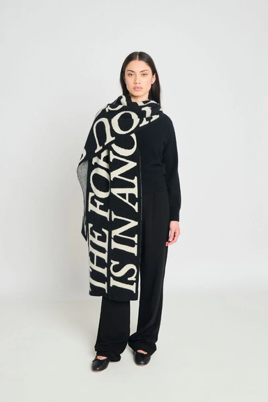 Simulation Scarf - Black