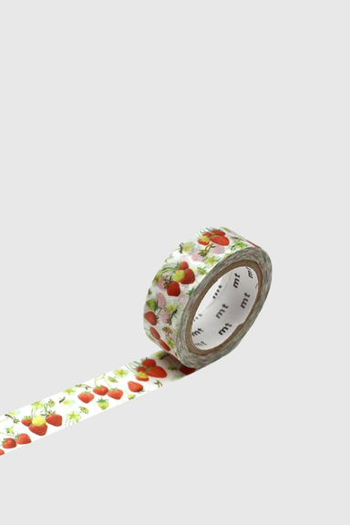 Single Roll - Strawberry 15mm