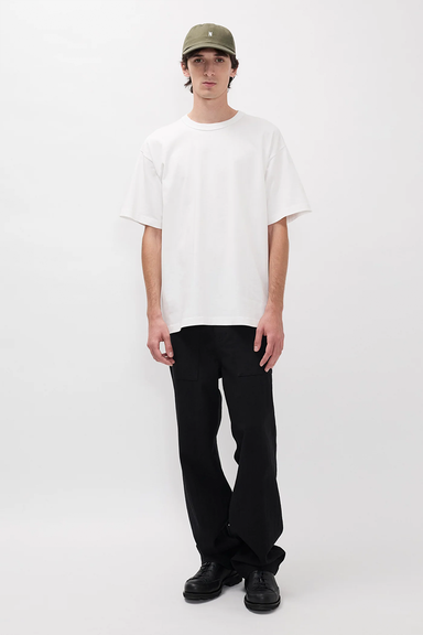 Snekkersten Organic Arch Print T-Shirt - White