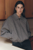 Solana Wool Jacket - Brown / Black Check