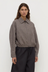 Solana Wool Jacket - Brown / Black Check