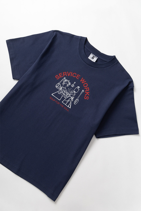 Soup for the Soul Tee - Navy
