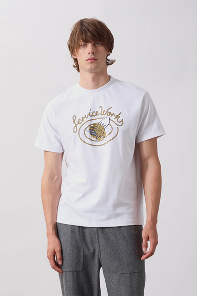 Spaghetti Tee - White