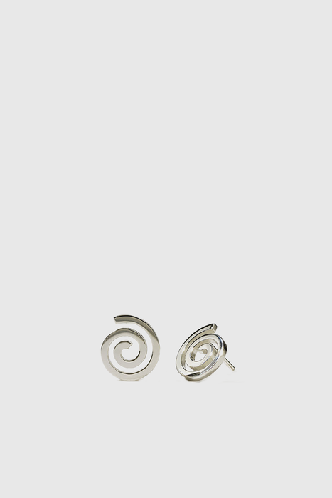 Spiral Studs - Sterling Silver