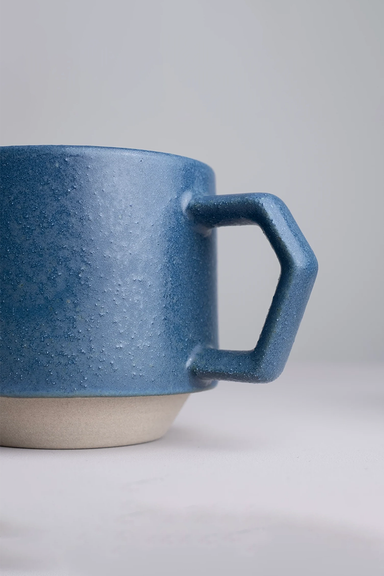 Stack Mug - Matte Sand Blue