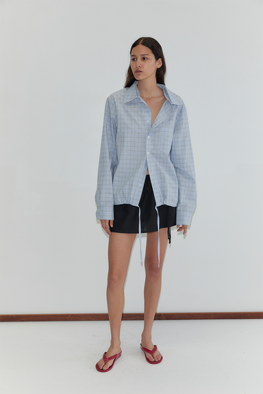 Stand Shirt - Powder Check