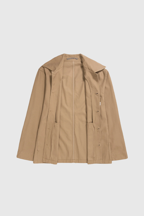 Norse Standard Twill Overshirt - Utility Khaki