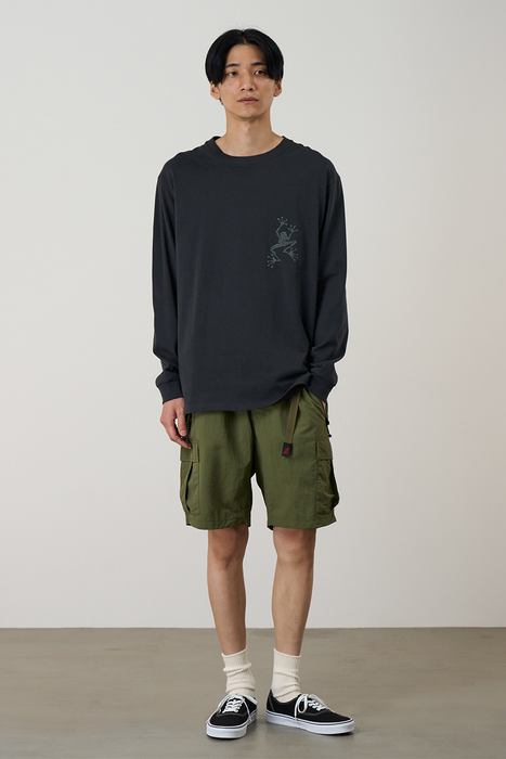 Sticky Hands L/S Tee - Vintage Black