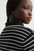 Stripe Polo - Black Ecru Stripe