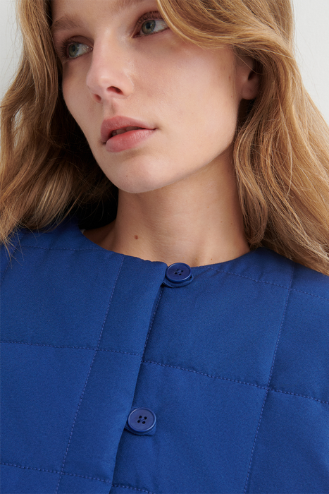 Studio Vest - Factory Blue