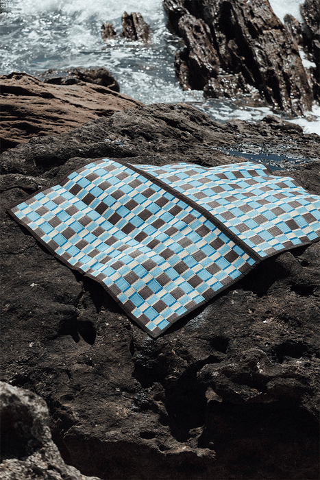 Outdoor Mat  - Azure