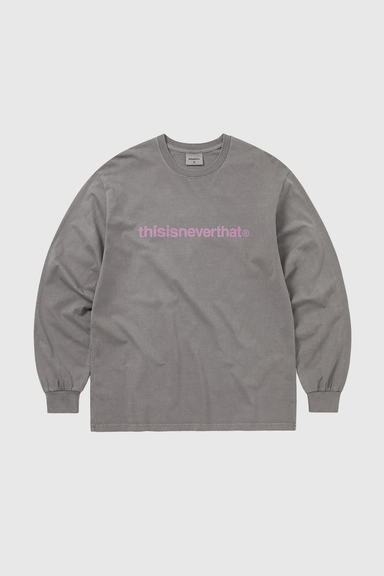 T-Logo L/S Tee - Dark Grey