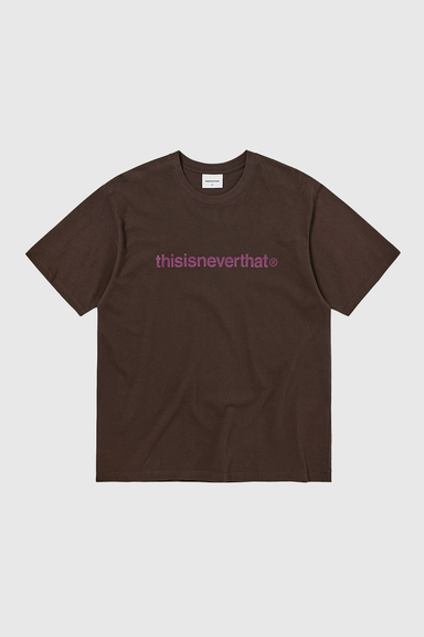T-Logo Tee - Dark Chocolate