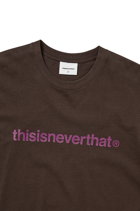 T-Logo Tee - Dark Chocolate